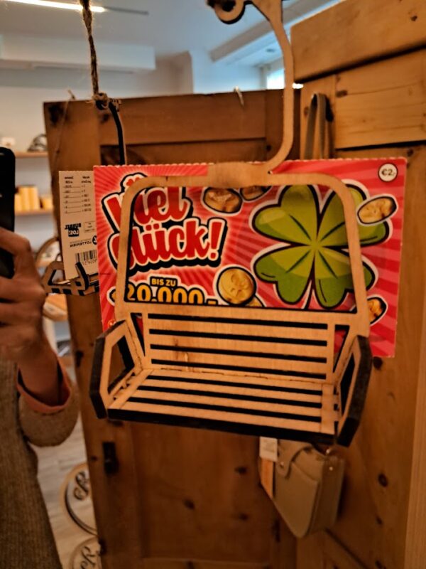 Geschenkset „Sessellift-Gutscheinhalter“ – Bild 4
