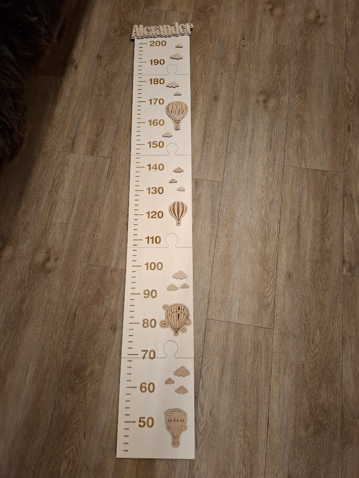 Messlatte "Eltern/Kind" personalisiert – Bild 3