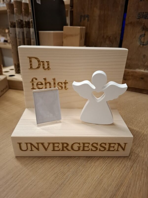 Du fehlst! - die besondere Art, Erinnerungen zu bewahren (mit Bilderrahmen)