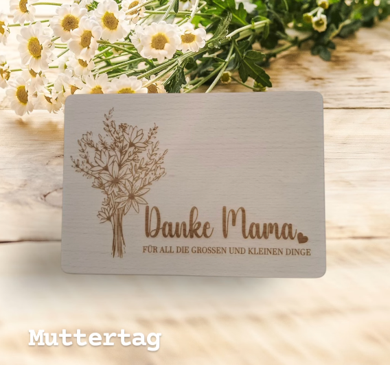 Mama, danke für all die kleinen und großen Dinge