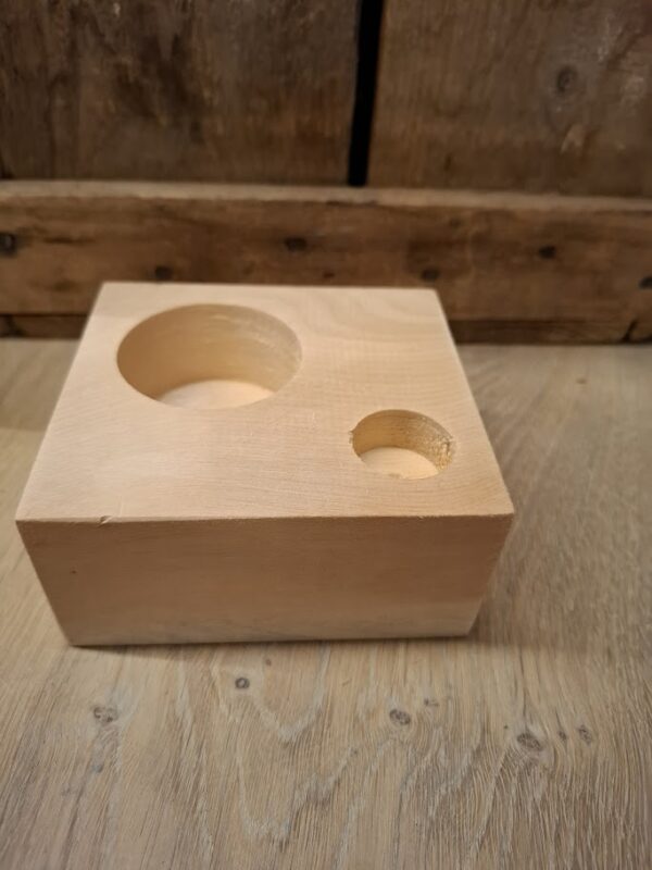 Zirbenholz Duftblock, Zirbenöl und Zirbenspäne – Bild 3