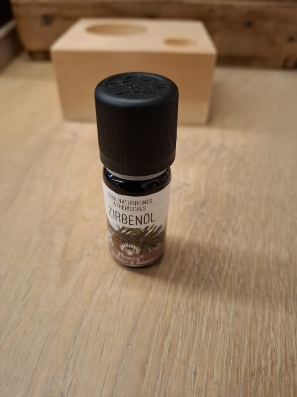 Zirbenholz Duftblock, Zirbenöl und Zirbenspäne – Bild 5