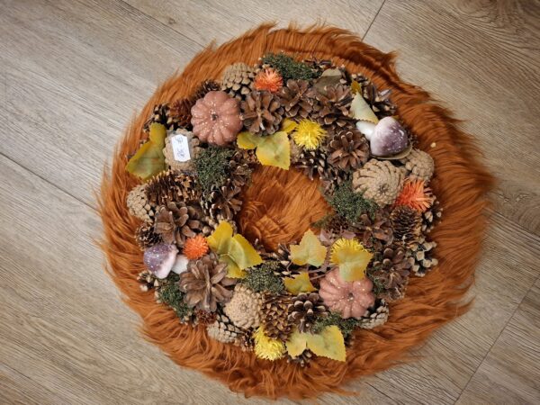 Herbstlicher Dekokranz – Bild 3