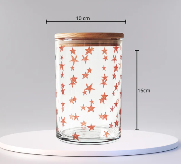 Vorratsglas Sternenzauber – Magie für dein Zuhause - gefertigt von Menschen mit Handicap! – Bild 3