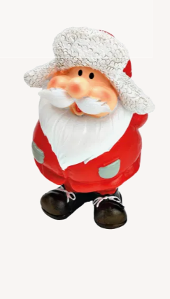 Stehender Nikolaus-Figur aus Poly – Rot, 7×10×6 cm – Weihnachtliche Dekofigur (Kopie)