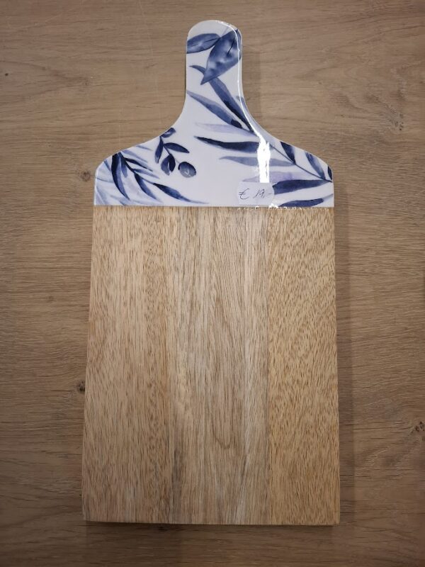 Ladelle Mackay Paddle Board aus Mangoholz, tropisch, zum Servieren und Unterhalten, 35 x 17 x 2 cm