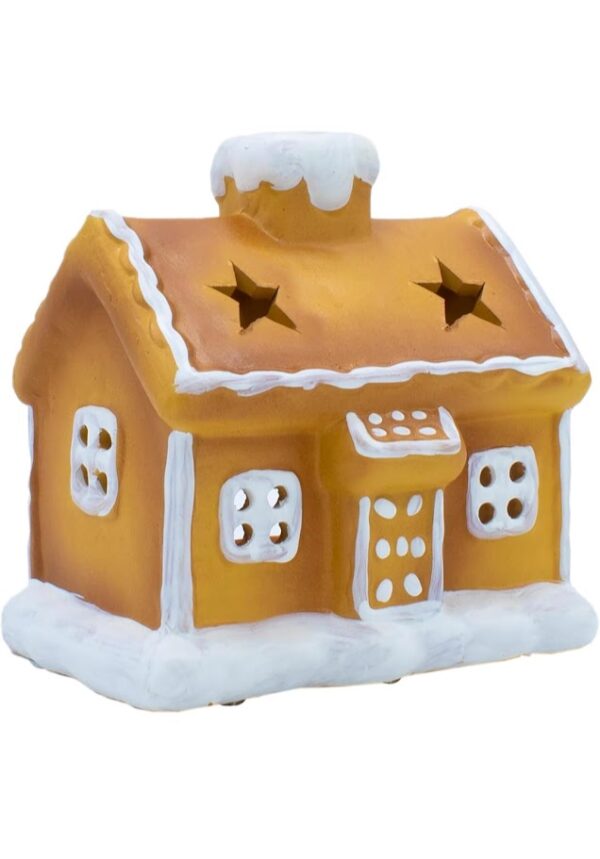 Terracotta Gingerbread House - LED