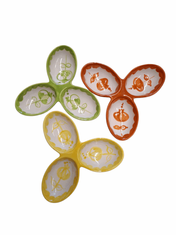 J-Line Granada Clover Servierschale - Keramik