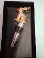 Flaschenverschluß "Goldener Hase" - stilvoller Weingenuss mit einem Hauch Eleganz