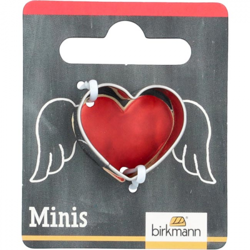 RBV Birkmann Mini-Ausstecher Herz 2,5 cm edelstahl