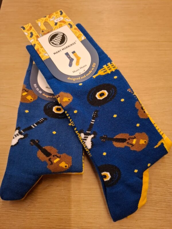 Socken Music Notes von Many Mornings Socken