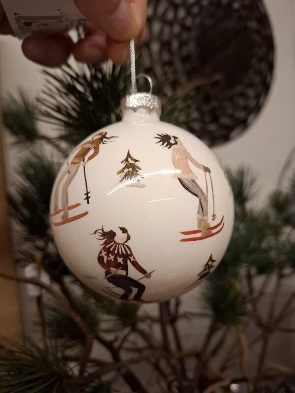 Weihnachtskugel "Skifoan"