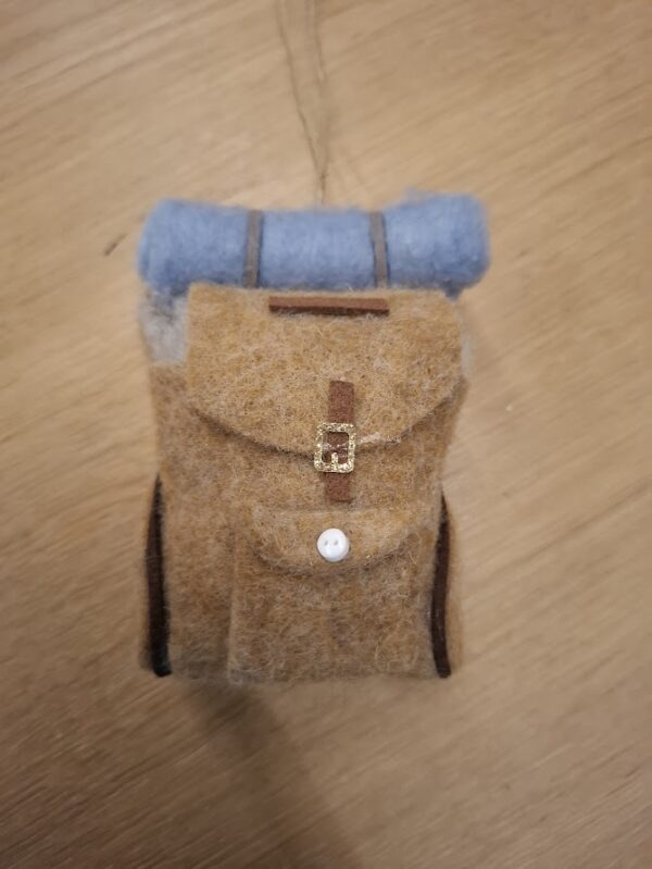 Hänger Rucksack "Bergfreunde" aus Filz – Bild 5