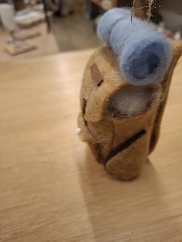Hänger Rucksack "Bergfreunde" aus Filz – Bild 3