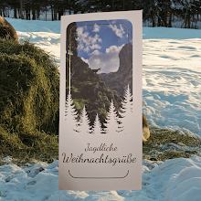 Jagdliche Weihnachtsgrüße – Alpenstil Billet