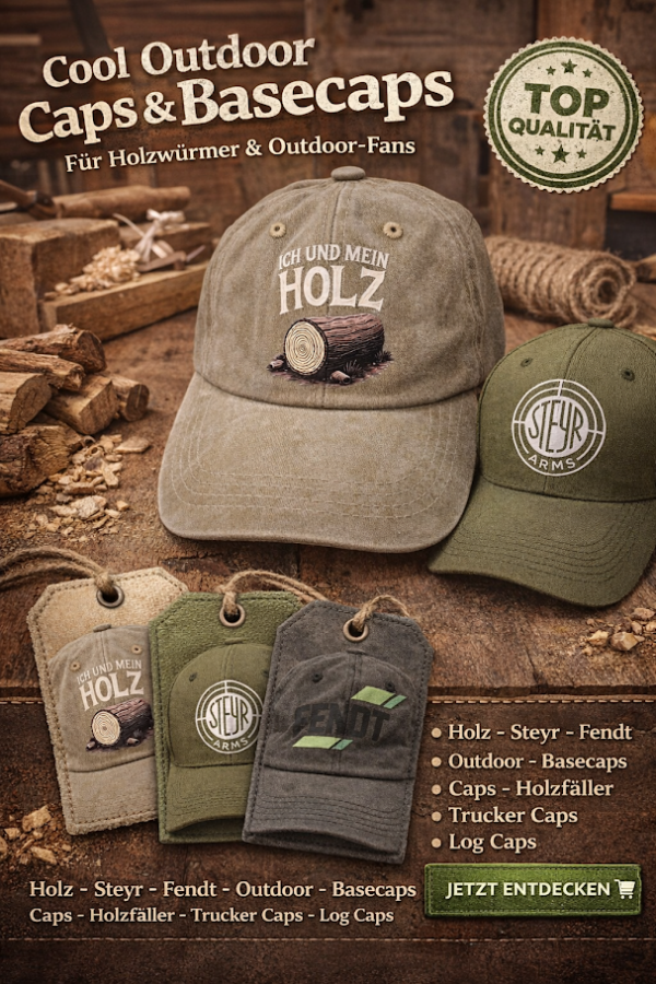 Basecaps für echte Outdoor Fans