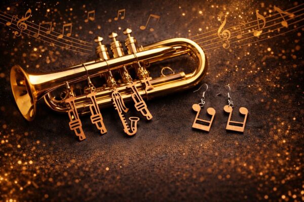 Ohrringe, ein Traum für alle Musikliebhaber 🎺