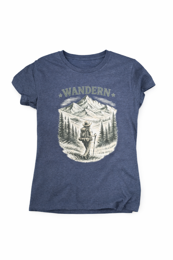 ALPENSTIL Shirt "Draußen dahoam" - Damen